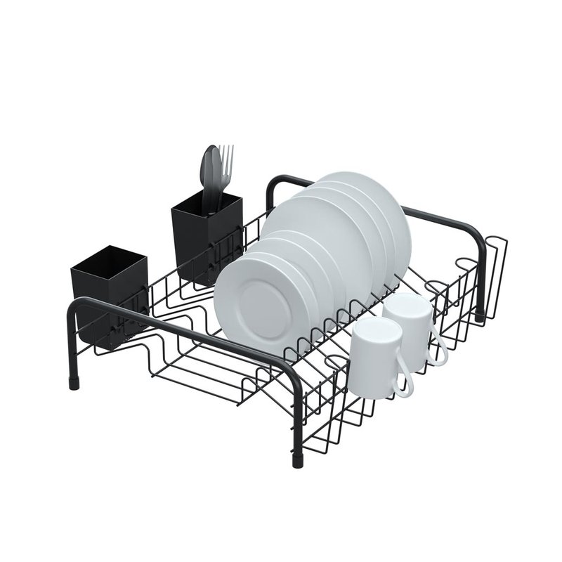 frente escorredor de loucas tubular porta talheres plastico 20001p